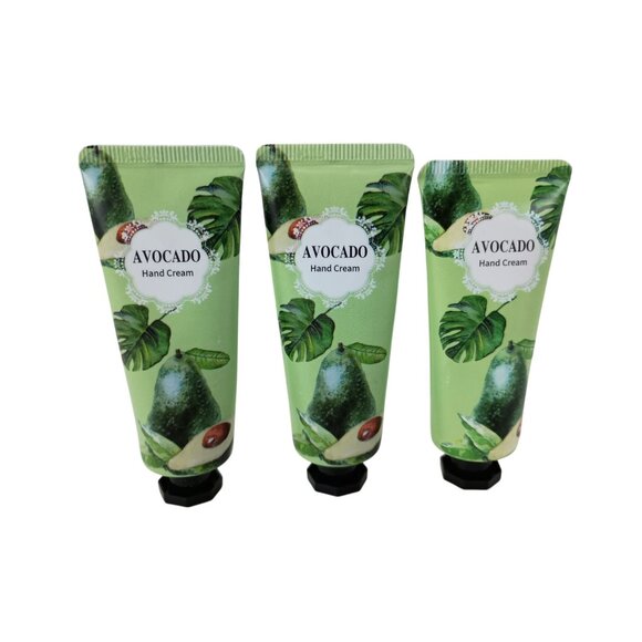 Avocado Natural Green Hand Cream 20g Lot of 3 - Picture 2 of 2